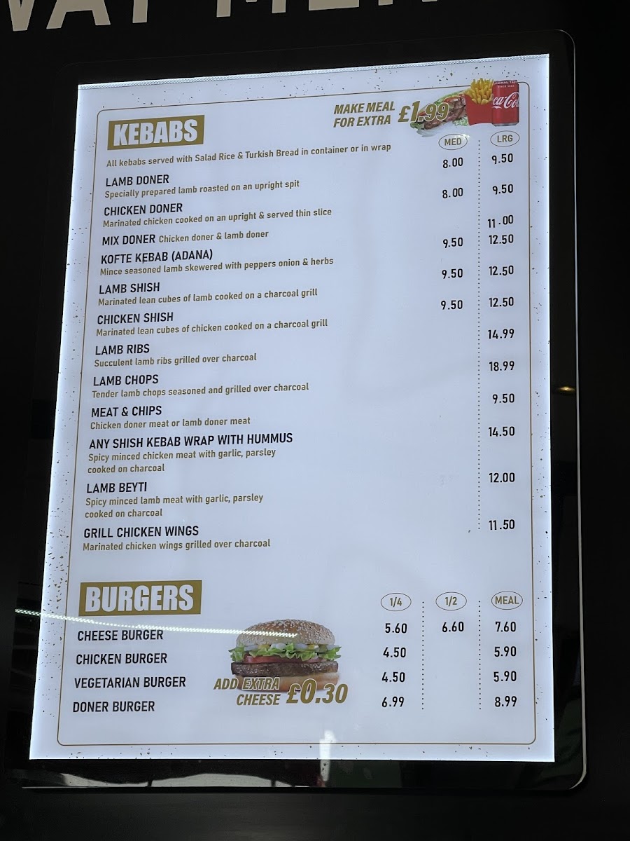 Just Chicken & Kebabs Photo Menu 5