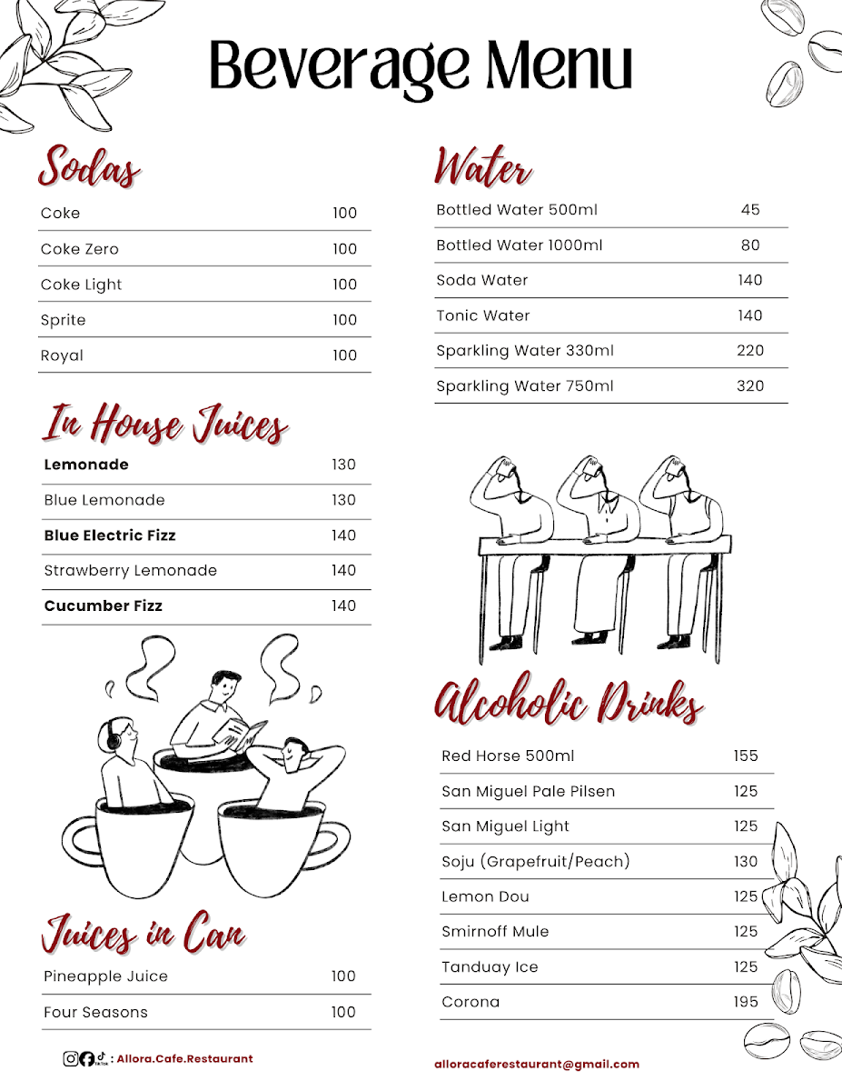 Allora Café & Restaurant Photo Menu 6