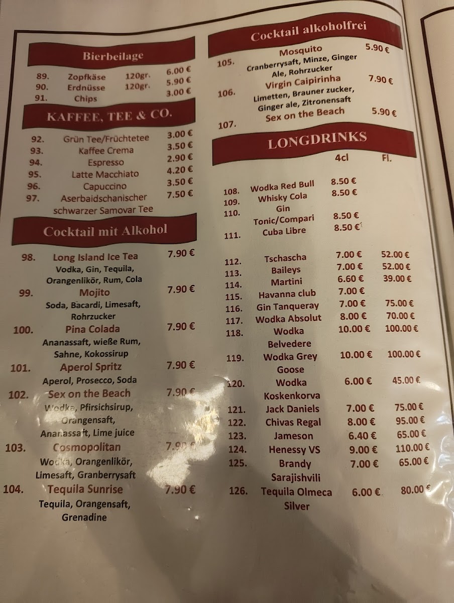 Granat Restaurant am Weißensee Photo Menu 1