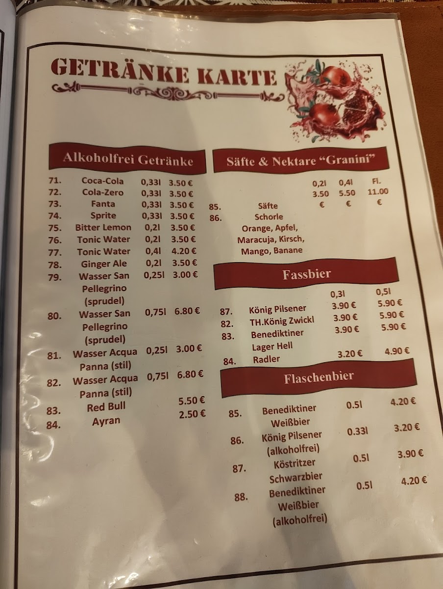Granat Restaurant am Weißensee Photo Menu 6