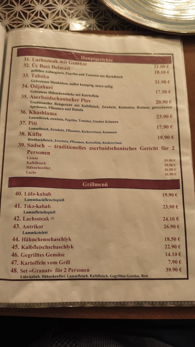 Granat Restaurant am Weißensee Photo Menu 7