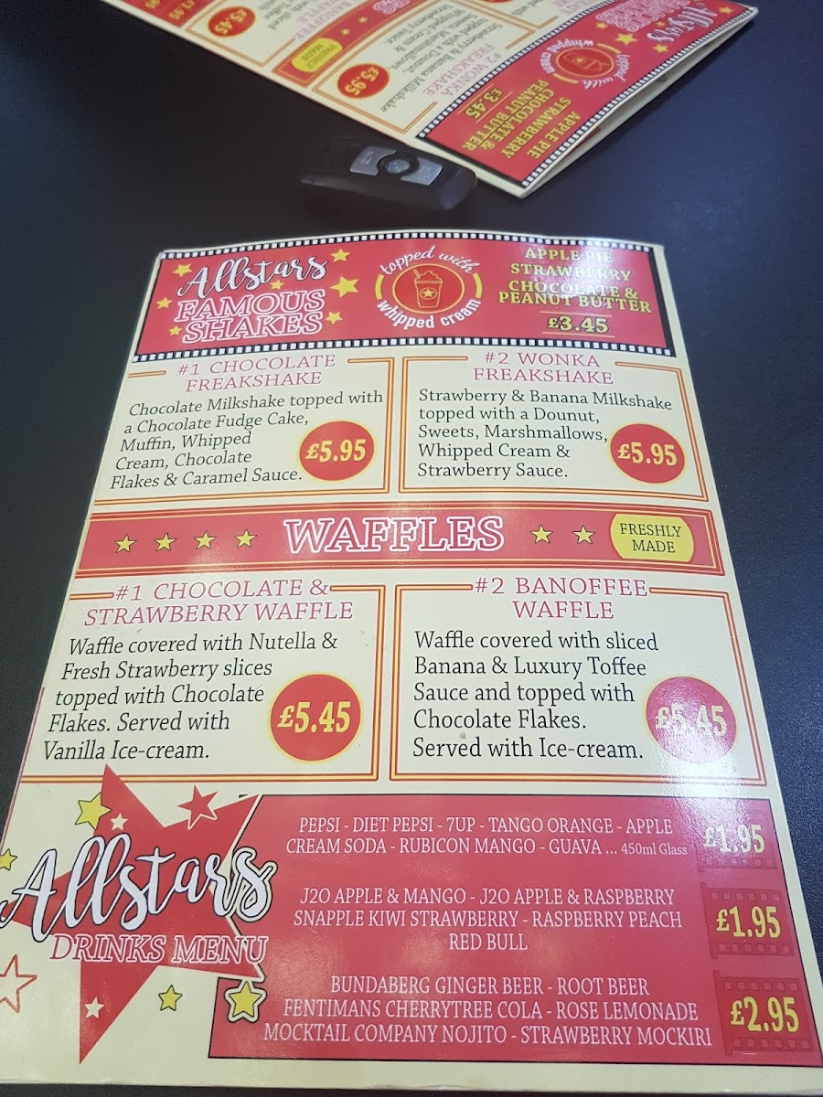 Allstars Gourmet Photo Menu 8