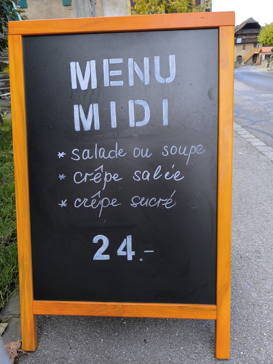 Sarrasin crêperie Bretonne Photo Menu 9