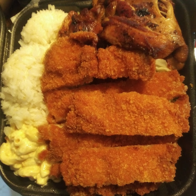 Katsu Chicken and BBQ Chicken Combo