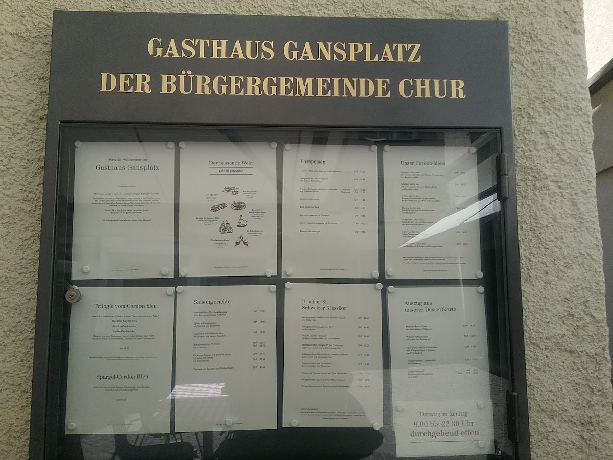 Gasthaus Gansplatz Photo Menu 4