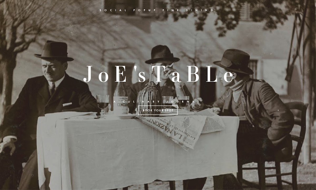 JoEs TaBLe • Social Fine Dining • Photo 4