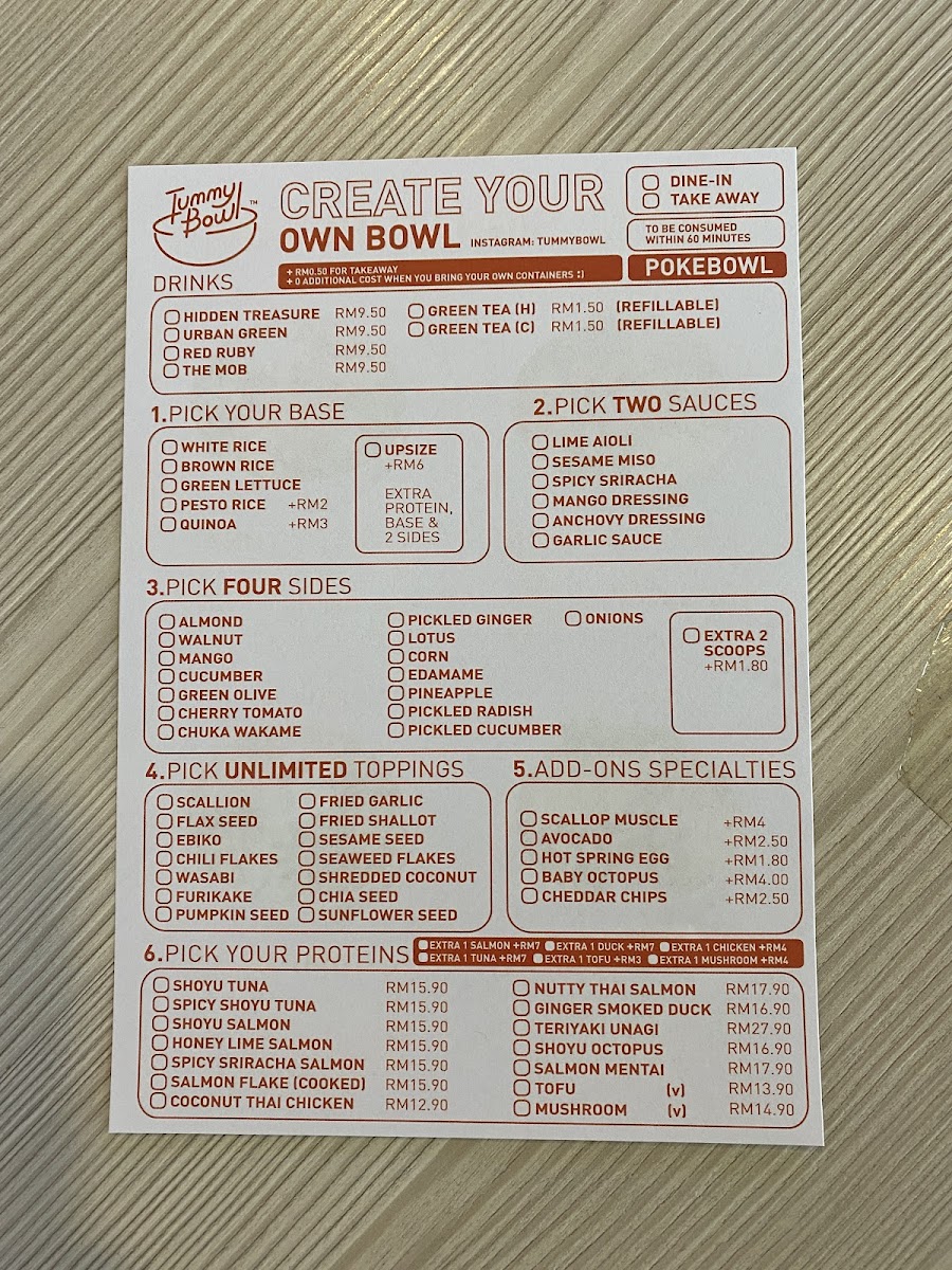 Tummy Bowl Penang Photo Menu 10