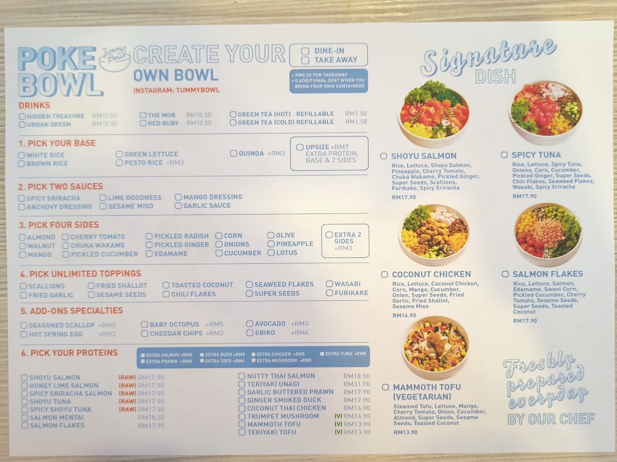Tummy Bowl Penang Photo Menu 5