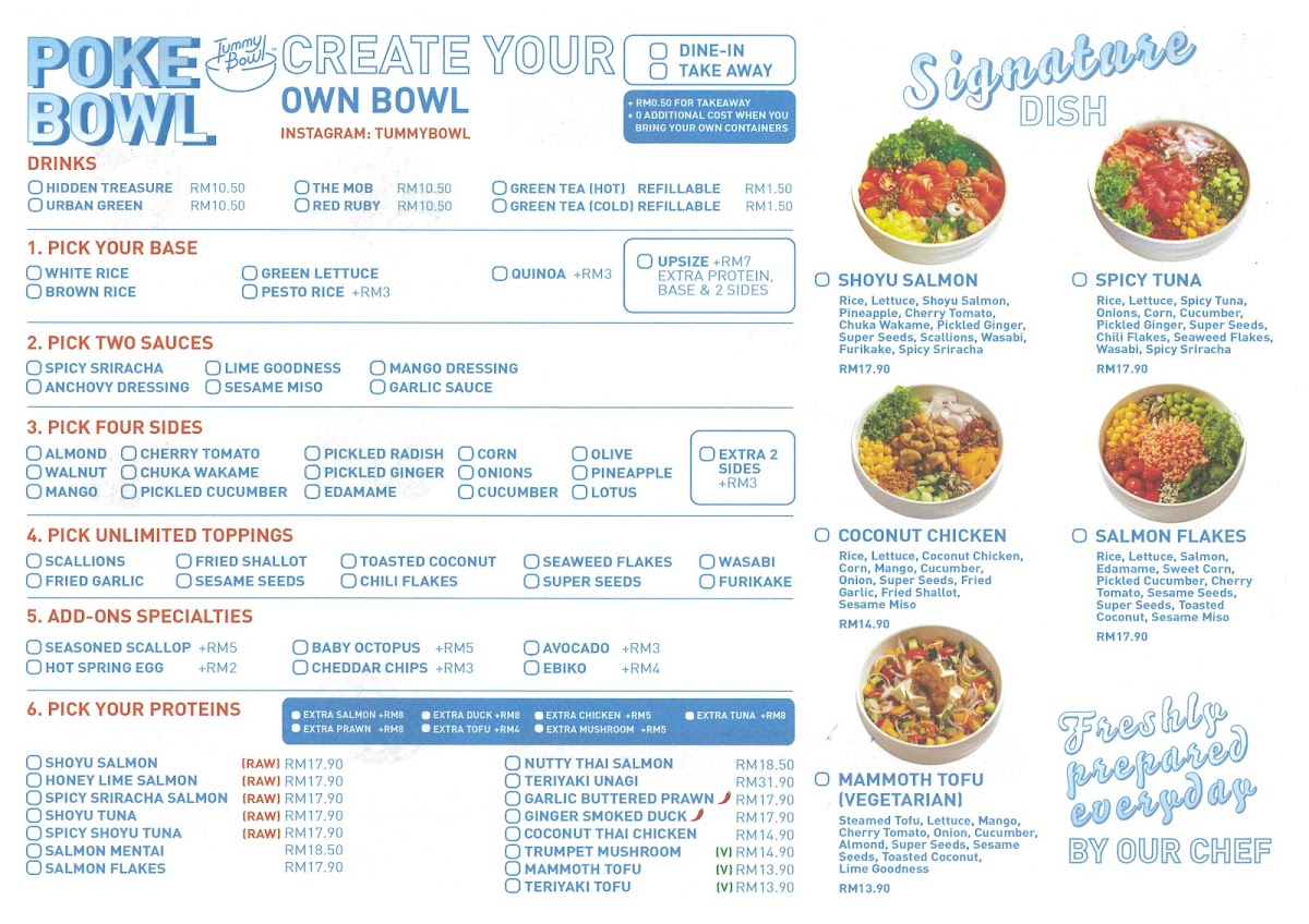 Tummy Bowl Penang Photo Menu 7