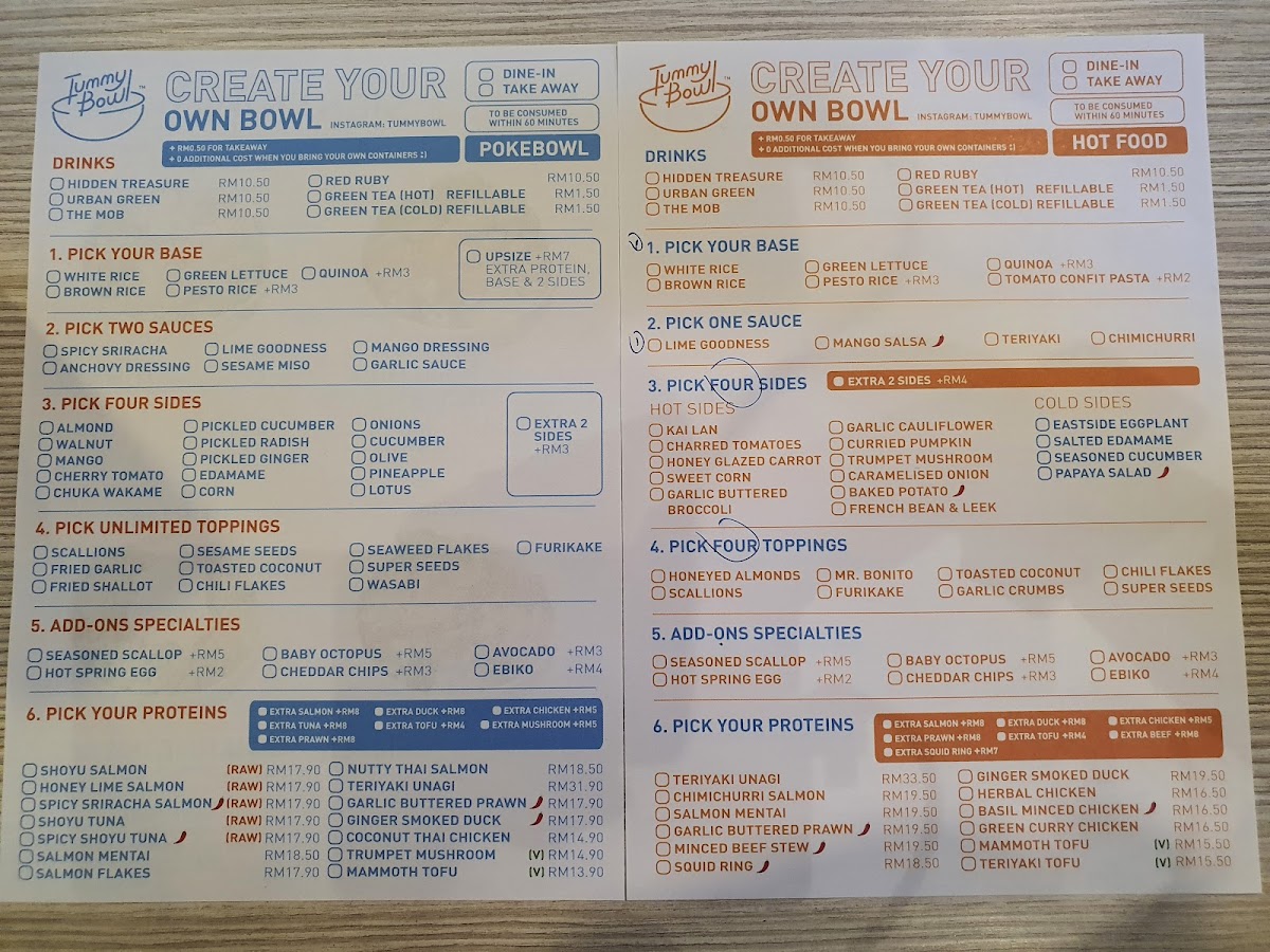 Tummy Bowl Penang Photo Menu 9