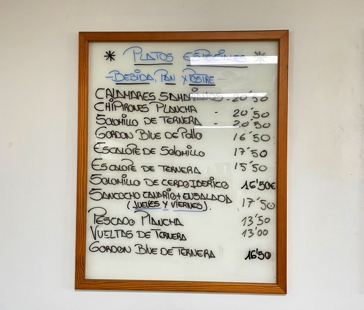 Hermanos García Restaurante Photo Menu 3