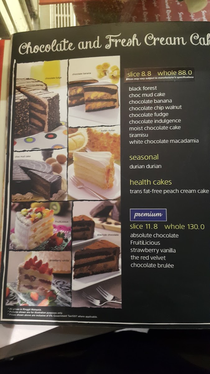 Secret Recipe Baling Photo Menu 10