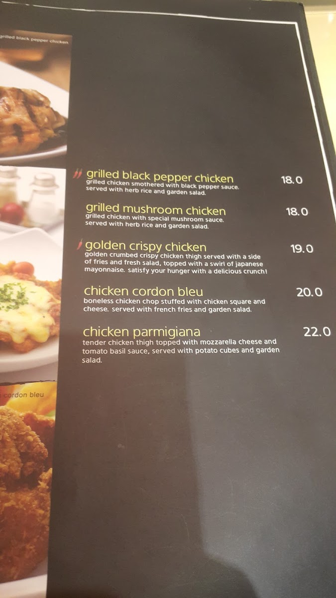 Secret Recipe Baling Photo Menu 8