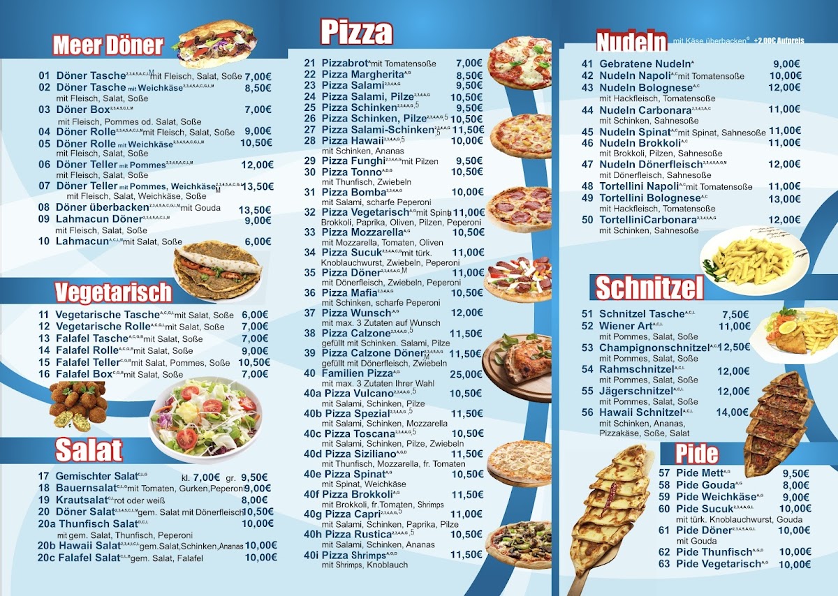 Meer Döner Photo Menu 1