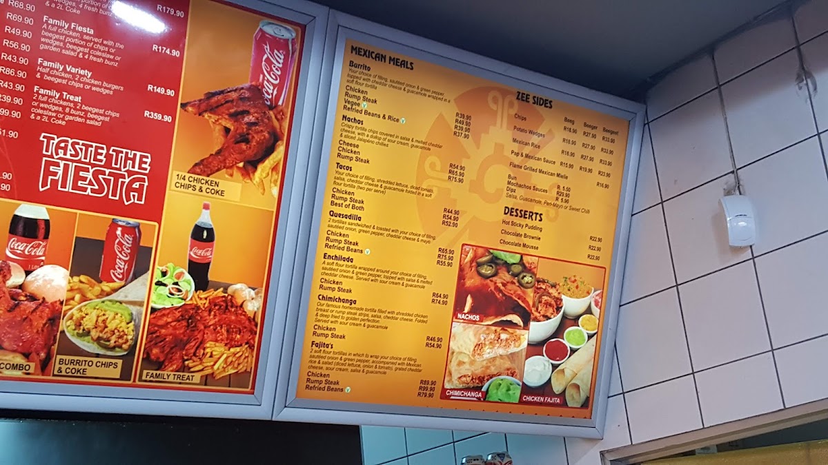 Mochachos Florida Junction Photo Menu 3