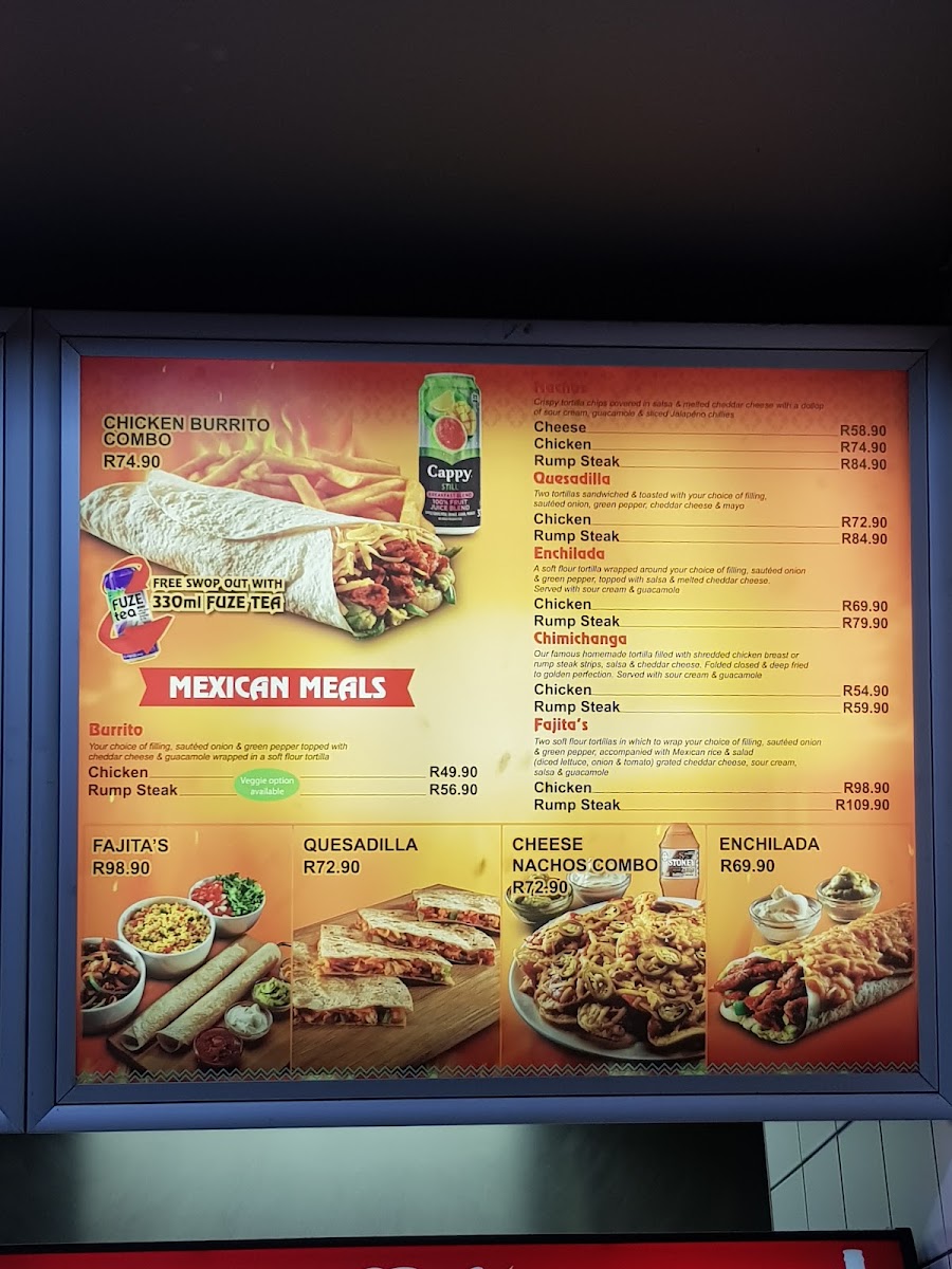 Mochachos Florida Junction Photo Menu 4