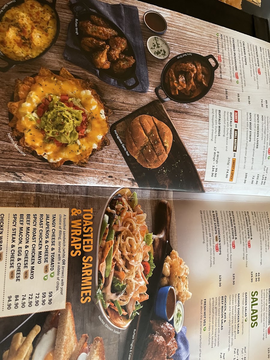Golden Feather Spur Halaal Photo Menu 6
