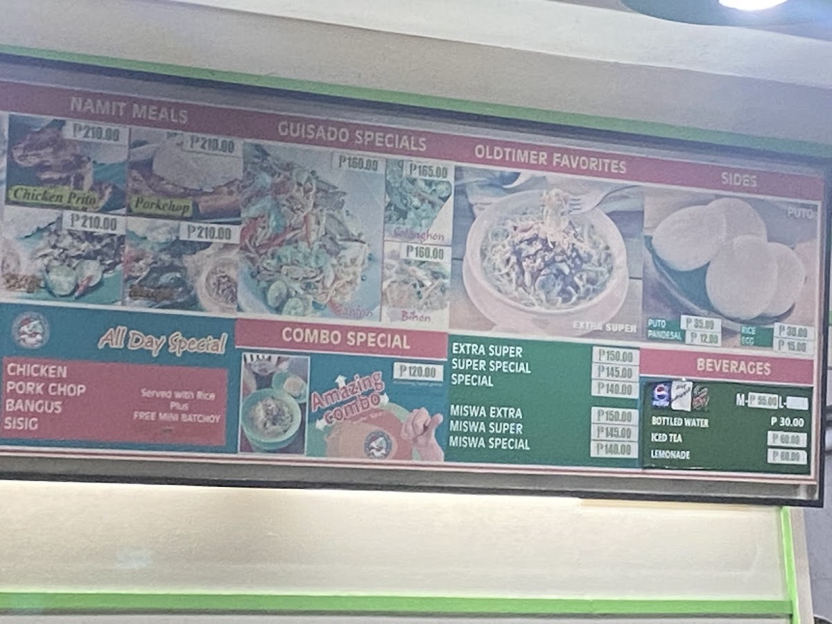 Ted's Oldtimer Lapaz Batchoy - La Sallete, Valeria St. Photo Menu 1