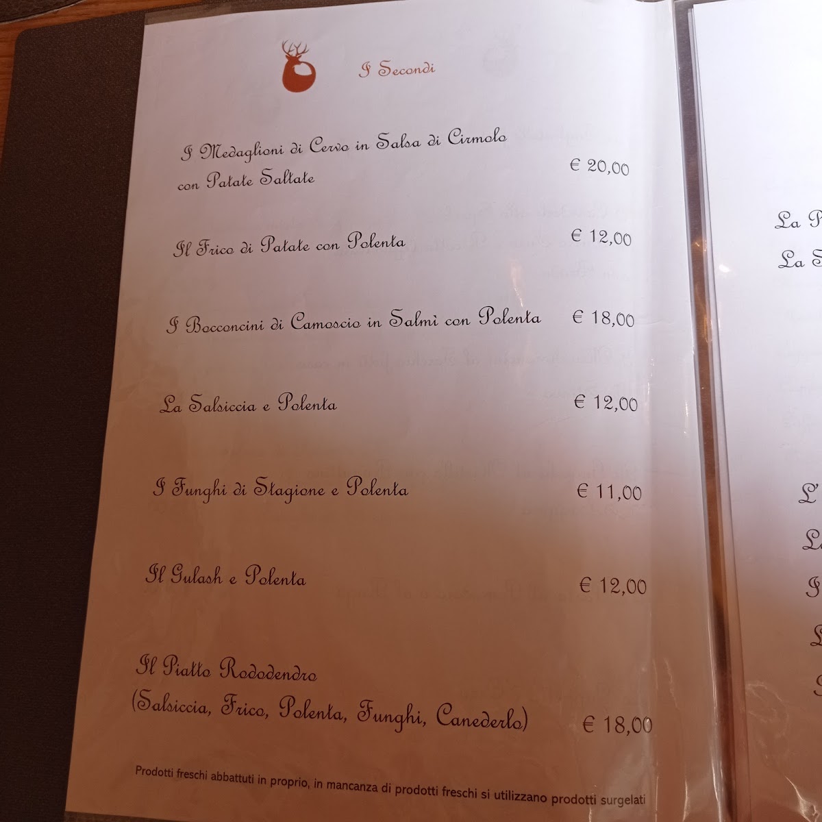 Baita Rododendro Photo Menu 9