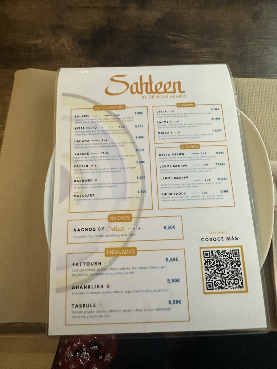 Sahteen By Delicias Arabes Photo Menu 9