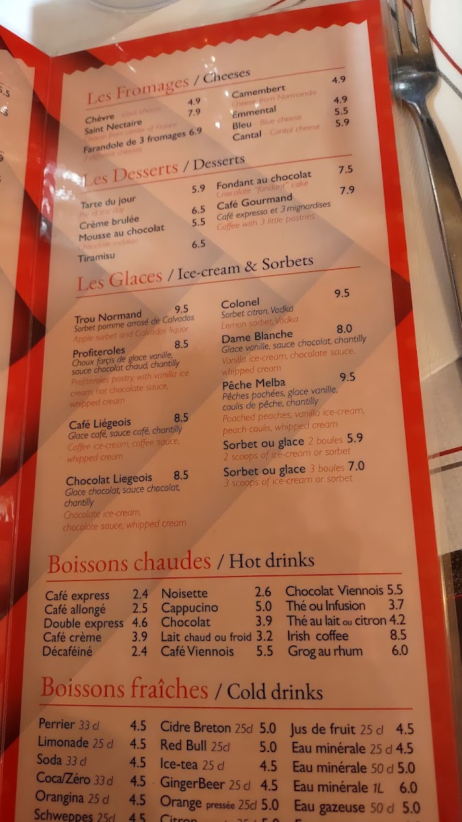 Brasserie Le Moncey Photo Menu 10