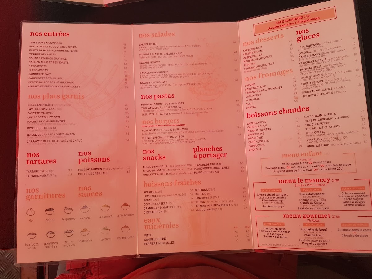 Brasserie Le Moncey Photo Menu 2