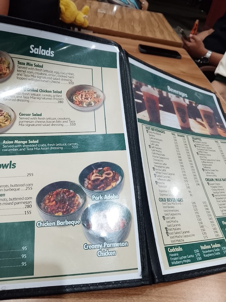 Taza Mia Coffee Photo Menu 1