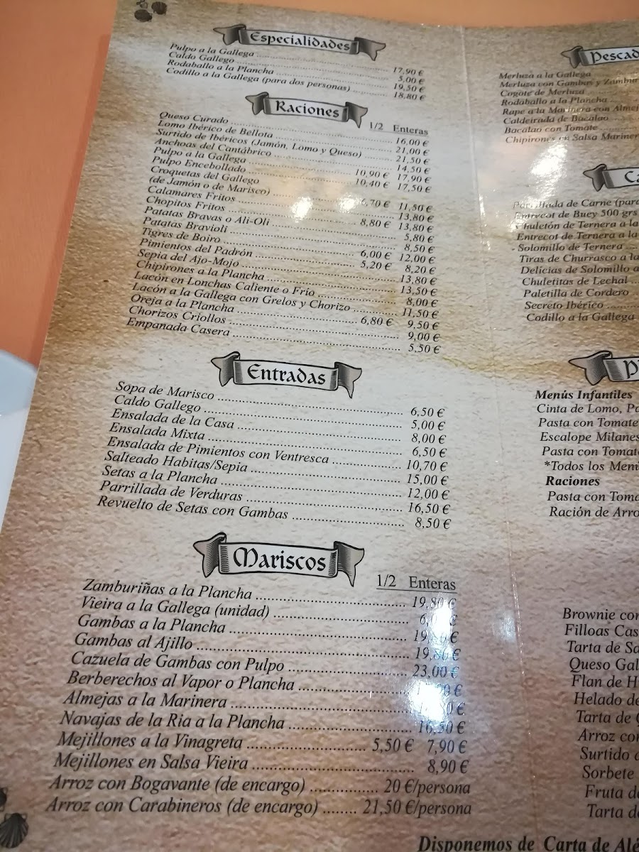 Mesón Gallego Photo Menu 10