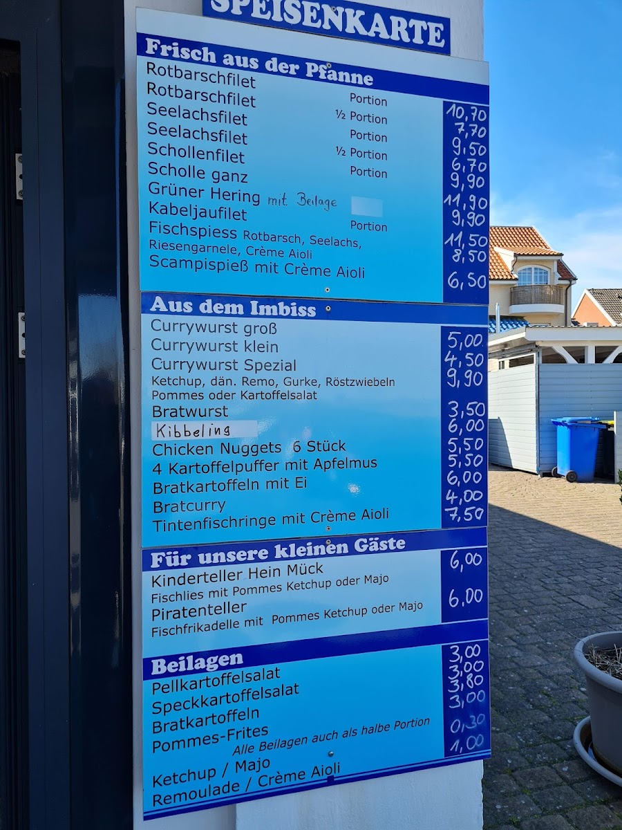 Fischhus von Döhlen Photo Menu 6