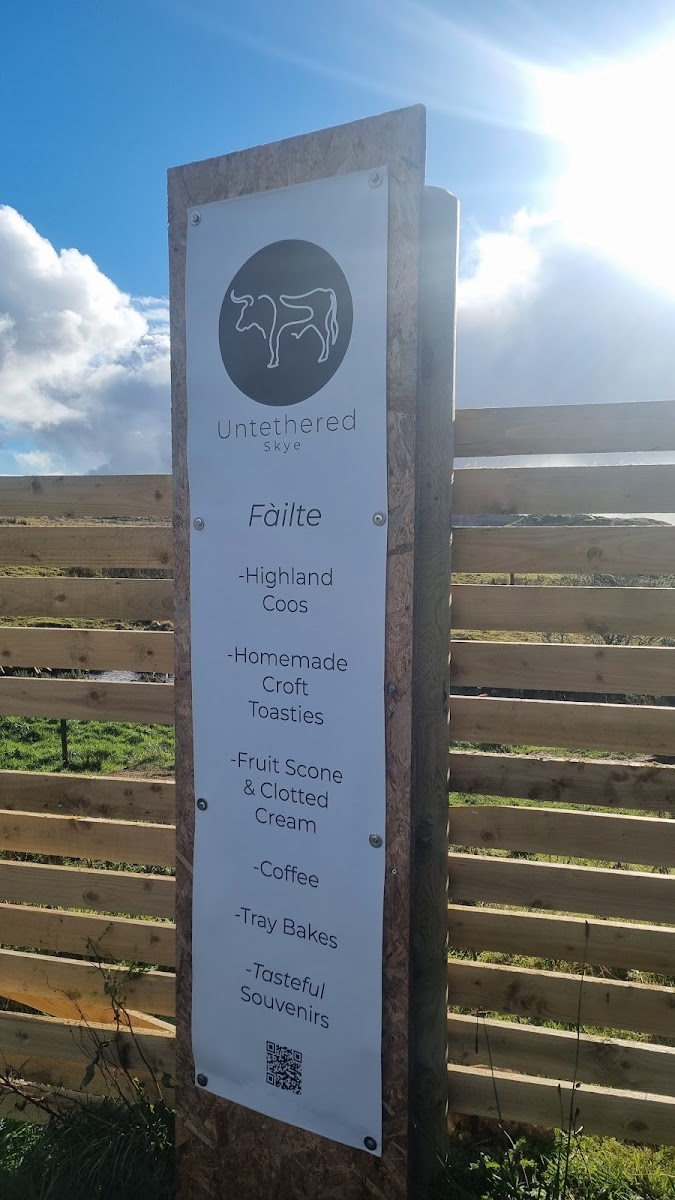 Untethered Skye Co. Photo Menu 1