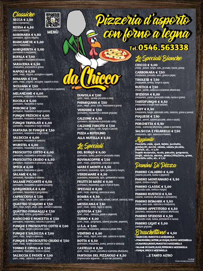 Pizzeria da Chicco Photo Menu 2