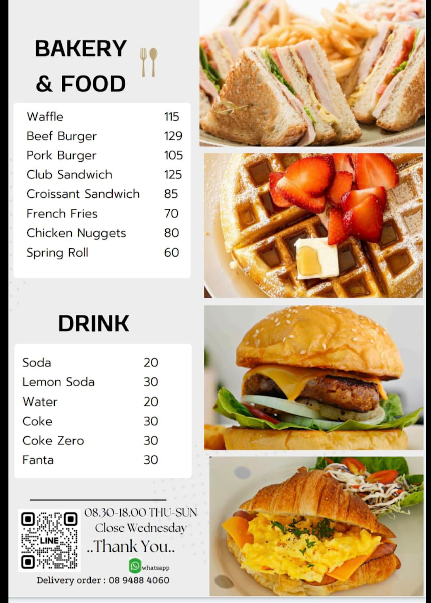 CHIRA Homemade Cafe Photo Menu 2