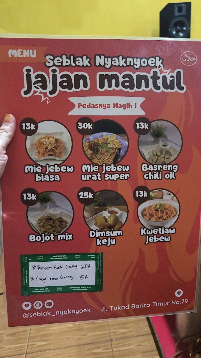 SEBLAK NYAK NYOEK Photo Menu 2