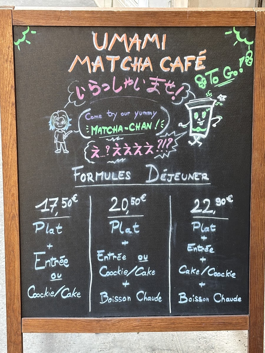 Umami Matcha Café To Go Photo Menu 1