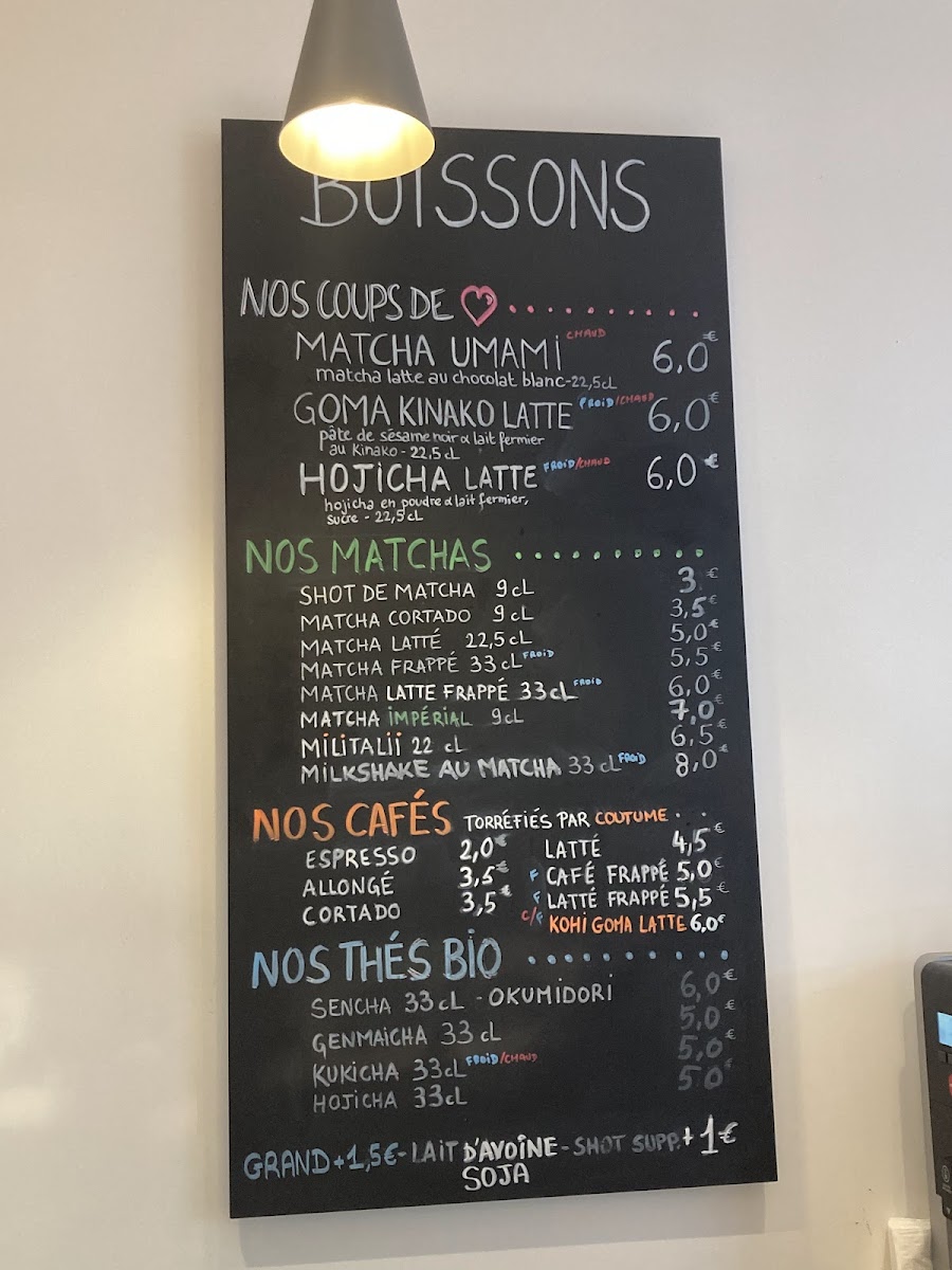Umami Matcha Café To Go Photo Menu 3