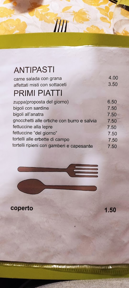 Osteria Casa di Campagna Photo Menu 4