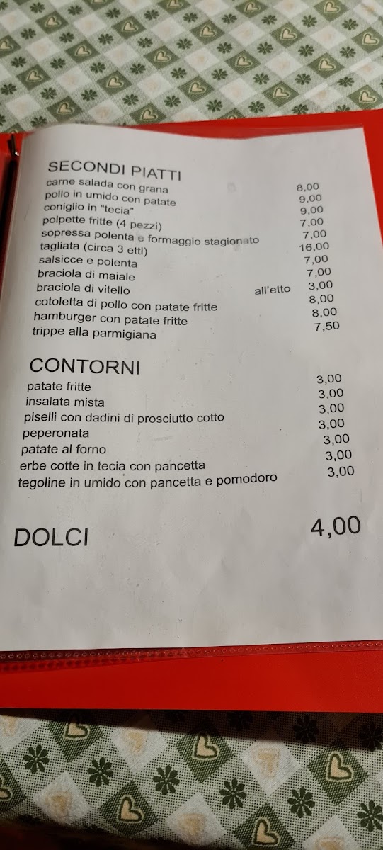 Osteria Casa di Campagna Photo Menu 6