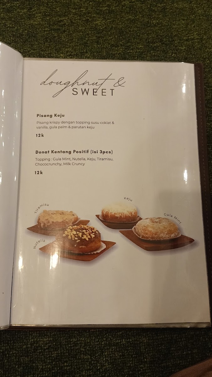 Positif Space & Eatery Photo Menu 10