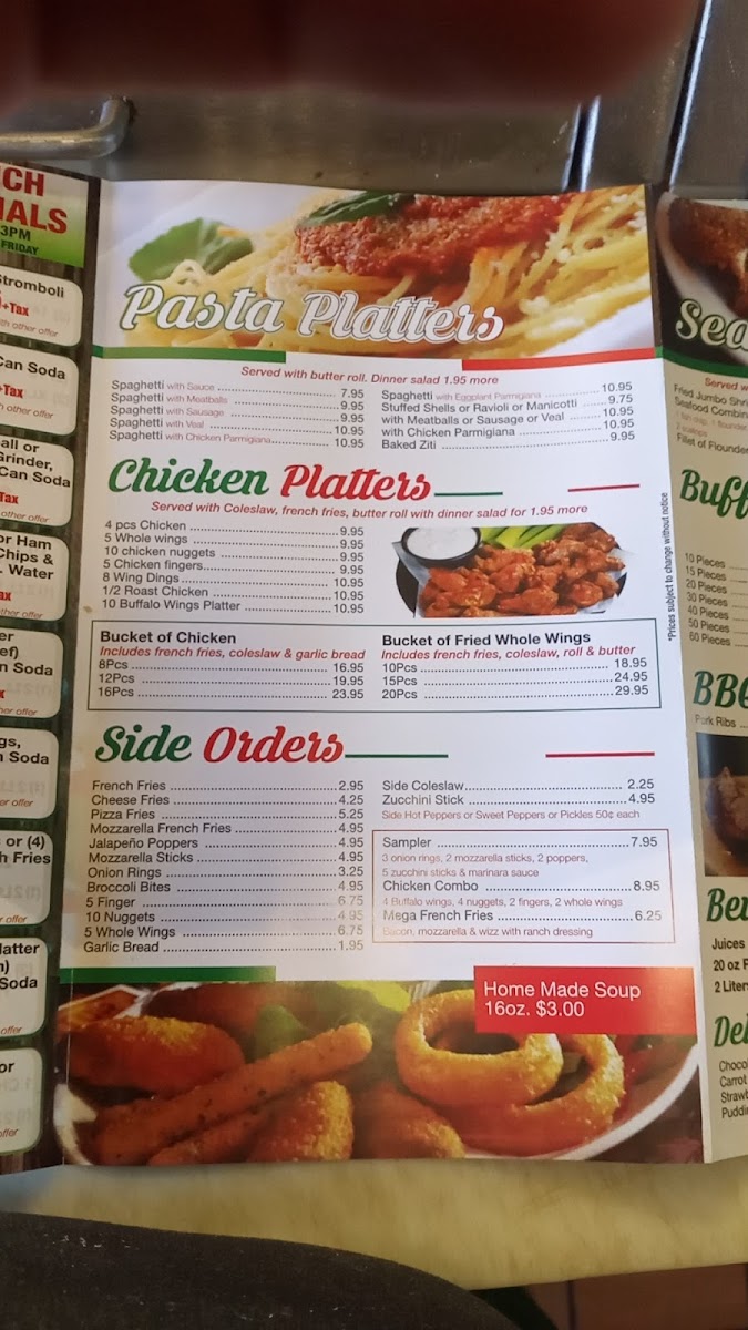 Giovanni's Pizzeria Photo Menu 10