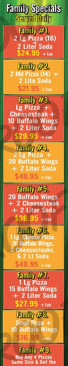 Giovanni's Pizzeria Photo Menu 3