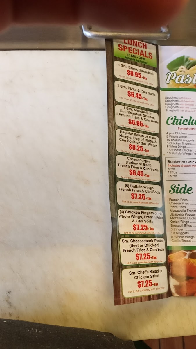 Giovanni's Pizzeria Photo Menu 9