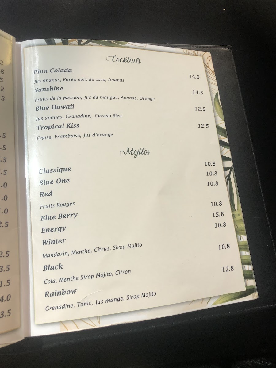 Le SAVOY Photo Menu 3