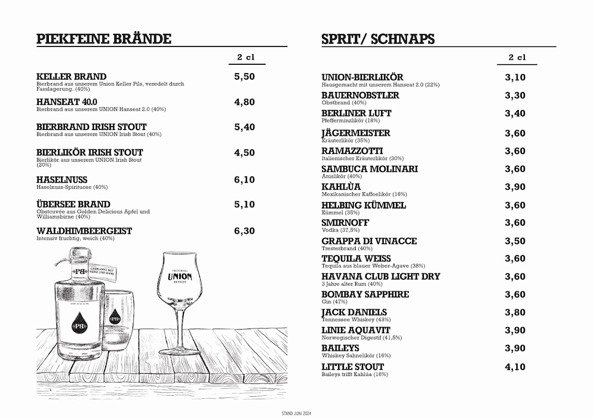 Union Brauerei Bremen Photo Menu 6