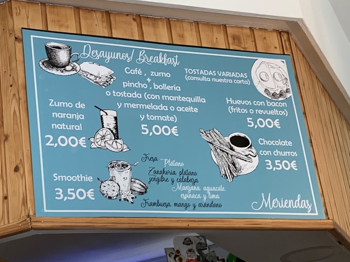 Cafe La Playa Photo Menu 3