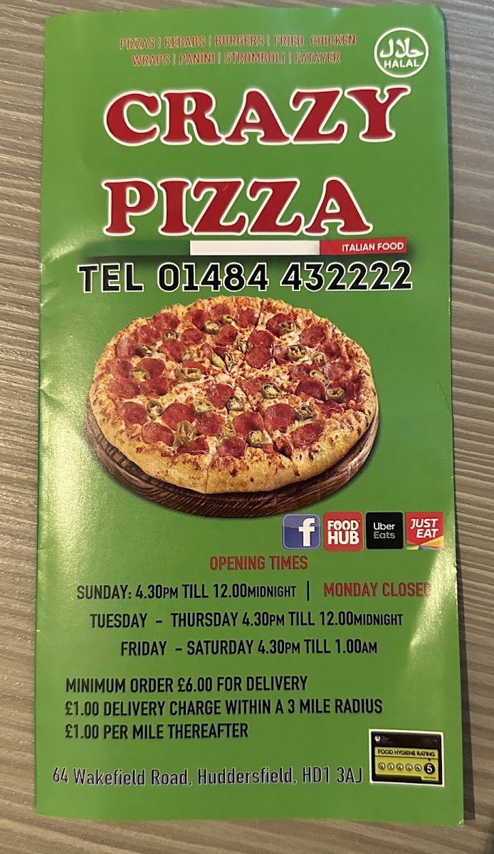 Crazy Pizza Aspley Ltd Photo Menu 4