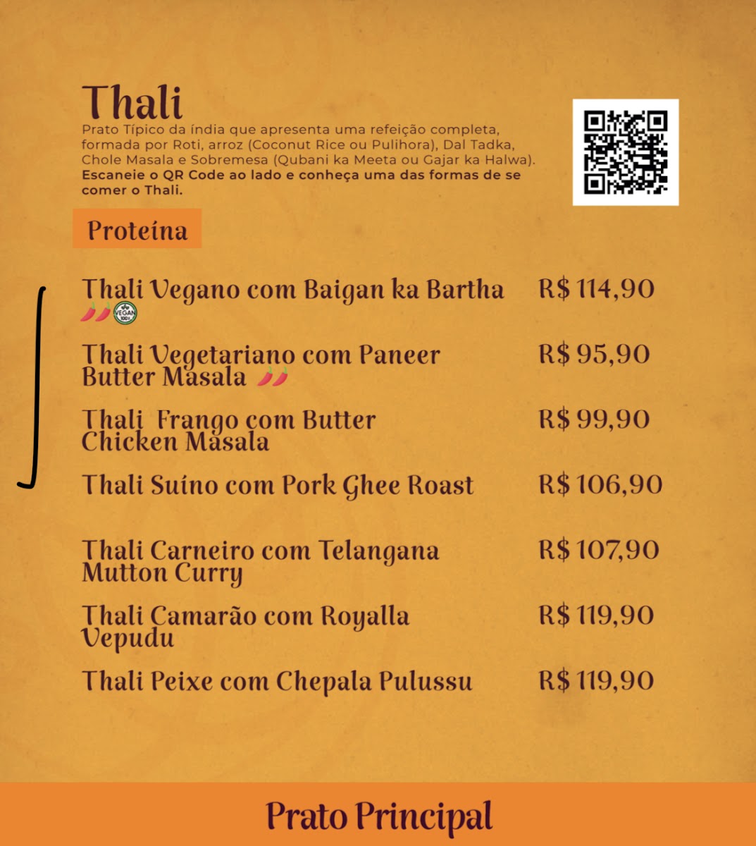 Vishnu Culinária Indiana Photo Menu 5