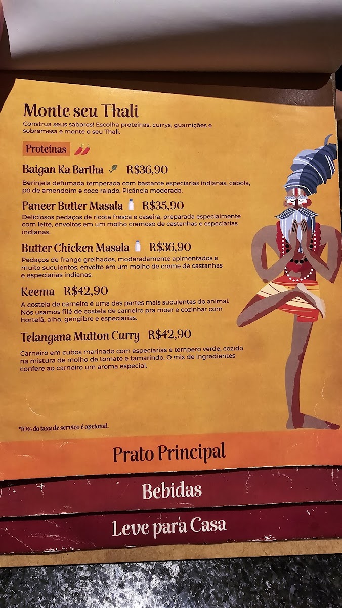 Vishnu Culinária Indiana Photo Menu 8