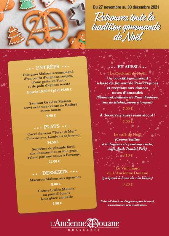 L'Ancienne Douane Haguenau Brasserie Photo Menu 3