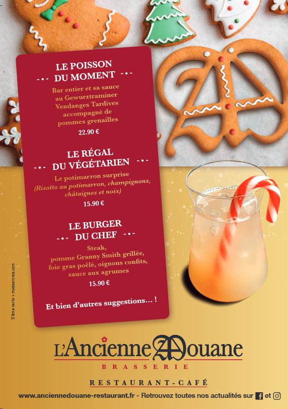 L'Ancienne Douane Haguenau Brasserie Photo Menu 8