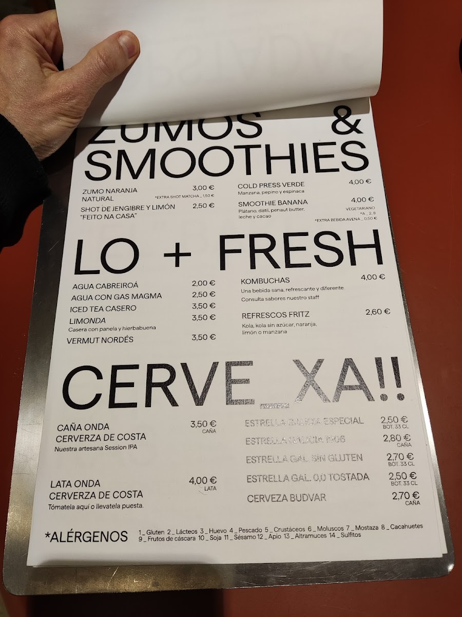 Onda Cafe Foundation Photo Menu 7